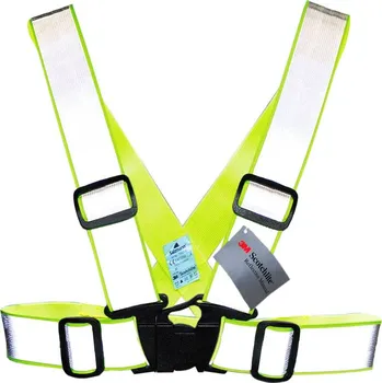 Dětské reflexní elastické šle - žluté - splňují normu EN 17353