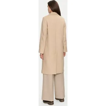 Dámský kabát Marc O'Polo Vlněný kabát 408 0294 71265 Béžová Regular Fit 42