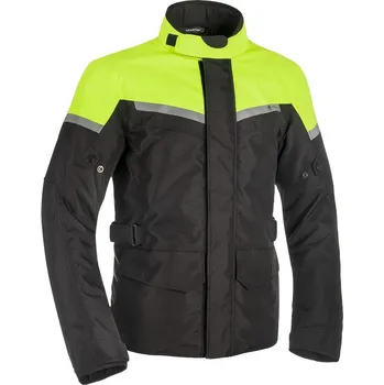 Moto bunda OXFORD SPARTAN Bunda na motorku Oxford Spartan Long WP černo-fluo žlutá M