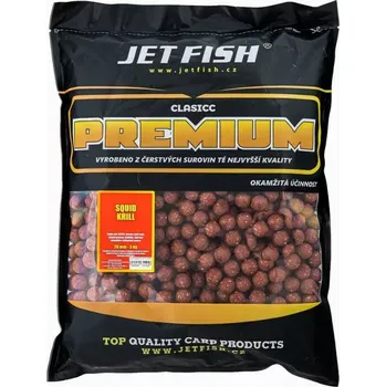 Boilies JET FISH Boilie Premium Clasicc - 5kg - 24mm - Chilli / Česnek