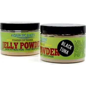 Návnadové aroma Aquatic Baits Jelly Powder - Black Tuna (Černý Tuňák)