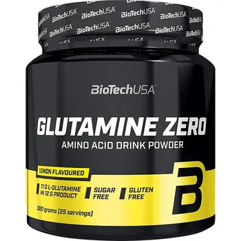 Aminokyselina BioTechUSA Glutamín Zero (300 g, Citron)