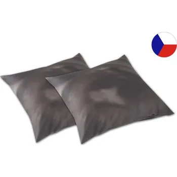 Dekorativní polštářek Saténový dekorační polštářek 40x40 GEON Duha v růžích