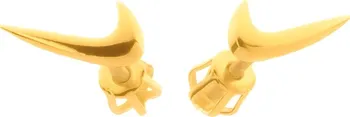 Náušnice Argento 65389 Pozlacené stříbrné náušnice