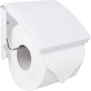 SPA | nástěnný držák na toaletní papír | kov + plast | montáž se šrouby a hmoždinkami | bílý Dedra