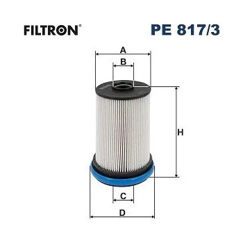 Palivový filtr Palivový filtr FILTRON PE 817/3
