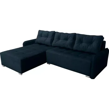 Sedací souprava Rohová sedací souprava Moris II, modrá (Vogue 13)