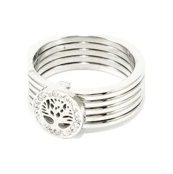 Prsten Prosperk Prsten ocelový - Strom života Velikost prstenů: 7 (EU: 54-56) 12321/7 -