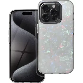 Pouzdro na mobilní telefon Pouzdro Coolcase TUTTI FRUTTI - Apple iPhone 15 Pro - černé (Pouzdro TUTTI FRUTTI pro IPHONE 15 PRO černé)
