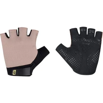 Cyklistické rukavice FORCE Letní krátkoprsté rukavice FORCE LOOSE LADY, starorůžové - M