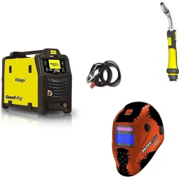 Svářečka Kowax Svářečka GeniMig 240DP LCD - výhodný SET Varianta: SET 1: svářečka s výbavou v popisu stroje + kukla eco KWXSTGM240DP/SET1