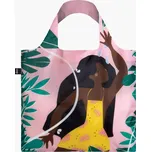 Skládací nákupní taška LOQI CÉLESTE WALLAERT Joyful and Free