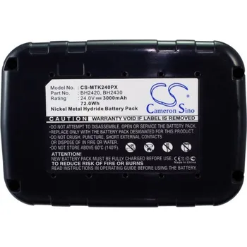 Baterie Cameron Sino CS-MTK240PX pro Makita BJR240SJE - neoriginální