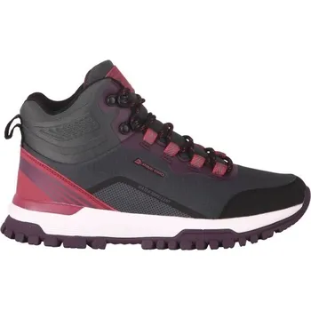 Dámská treková obuv Dámská outdoorová obuv ALPINE PRO BACAS MID 37 Černá, Fialová, Bílá