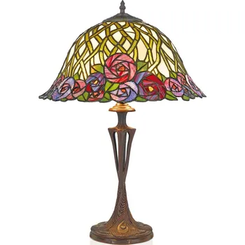 Lampička Artistar Stolní lampa Melika ve stylu Tiffany vícebarevné 2 x 40 W - Doprava zdarma