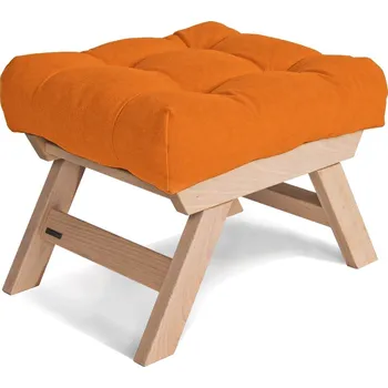 Taburet Taburet BREEZIO 01 55 cm z masivu/oranžový