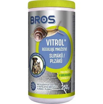 Pesticid Prípravok Vitrol Bros, proti slimákom, 250 g