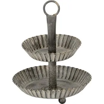 Úložný box Dekorační 2patrový stojan 371489/1