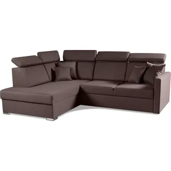 Sedací souprava Rohová sedací souprava Morrison XL, levá, hnědá (tatum 273)