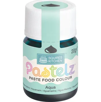 Potravinářské barvivo Pastové barvy Pastelz Aqua - Squires Kitchen
