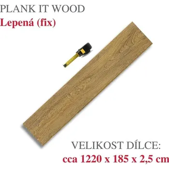vinylová podlaha Vinylová podlaha MALISTER 1822 Plank IT / Domino Varianta: Plank IT wood LEPENÁ