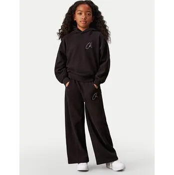 Oblečení a móda Calvin Klein Jeans Mikina Signage IG0IG02640 Černá Regular Fit 8Y