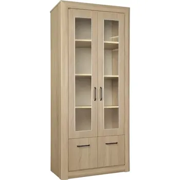 Knihovna Prosklená skříň Boss II