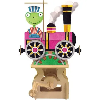 3D puzzle ARToy stavebnice pohyblivého modelu vlak