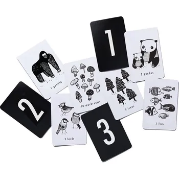 Wee Gallery Kontrastní kartičky Čísla