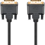 GOOBAY Kabel DVI-I (24+5) vidlice, z obou stran 10m barva černá