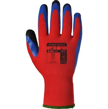 Pracovní rukavice PORTWEST Rukavice Duo-Flex A175 POR-A175R4RXL XL Červená/modrá