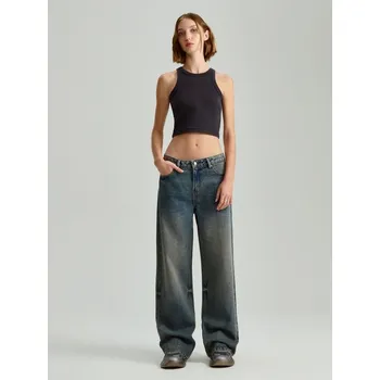 Dámské džíny Džíny wide leg - 36 - House - modrý - 806BL-55J