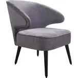 Křeslo Dragon, šedá (Vogue 14/černé)