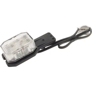 Přídavný světlomet Svítilna doplňková obrysová LED Aspöck Flexipoint 12-24V s odrazkou, na držáku, QS75,pravá