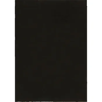 Koberec Breno Kusový koberec COLOR UNI Black, 160x230 cm, Černá