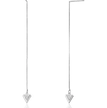 Náušnice Stříbrné řetízkové náušnice