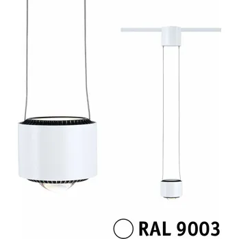 Bodové svítidlo PAULMANN URail LED závěs Aldan / 8,5W 4000K stmívatelné 230V bílá