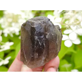 Přírodní kámen Krystal přírodní záhněda z Brazílie 108g