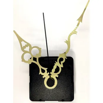 Hodiny Hodinový strojek s ručičkami – 73/104 mm Zlaté ručičky