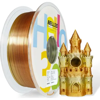 Filament HELLO3D 1 kg PLA SILK DUHA (TYPE C-Metal)