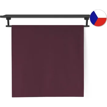 Ručník Bambusová osuška 70x140 BALI LOOP 500g Vínová