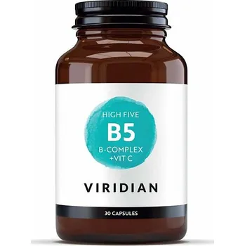 Viridian High Five B5 Complex with Magnesium Ascorbate 30 kapslí