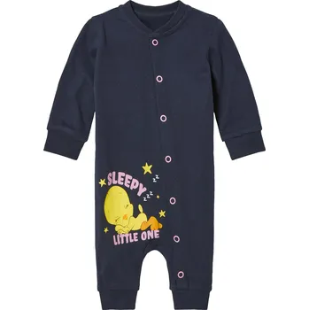 Dívčí oblečení Dívčí overal na spaní (50/56, námořnická modrá)