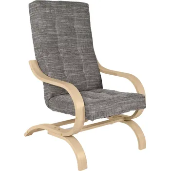 Křeslo Křeslo pohupovací Oskar, šedá /sonoma (berlin 01)