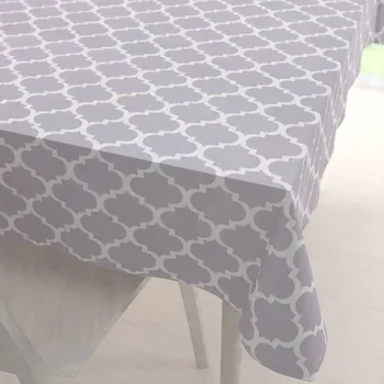 ubrus Bavlněný obdélníkový ubrus Sandra SA-188 Šedé Maroko 50x100 cm