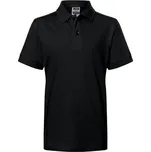 James&Nicholson Dětská polokošile JN070K Black XL (146/152)