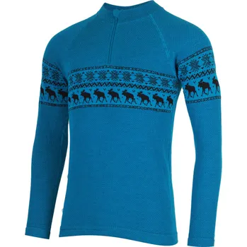 WARON pánské merino triko - Modrá 5159 / L/XL / Modrá