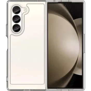 Pouzdro na mobilní telefon KRYT NA SAMSUNG GALAXY Z FOLD 6 HEYCASE DEFENDER TRANSPARENTNÍ