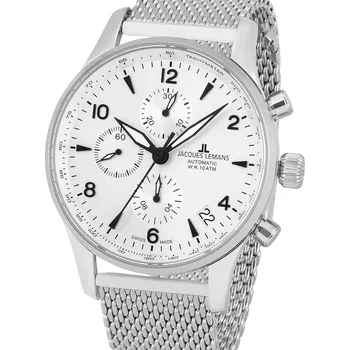 Hodinky Jacques Lemans 1-1935B London Autom. Chrono 44mm