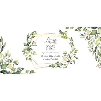 Svatební dekorace Svatební oznámení - DL - S001